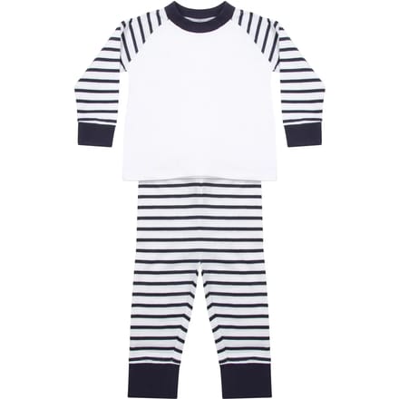 Pyjama's Kind 36/48M Larkwood Navy / White 100% Katoen