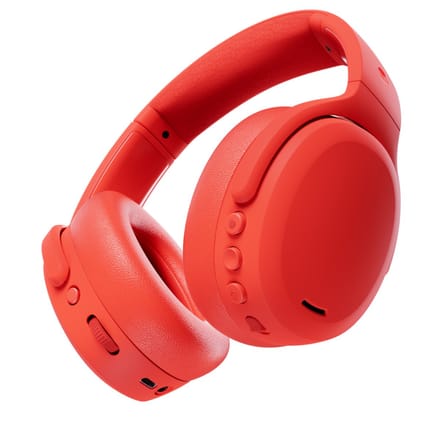 Skullcandy Crusher ANC 2 Draadloze Koptelefoon – Noise Cancelling Hoofdtelefoon – Rood