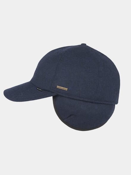 Hatland - Baseball cap voor volwassenen - Ruston Gore-Tex - Donkerblauw - maat L (59CM)
