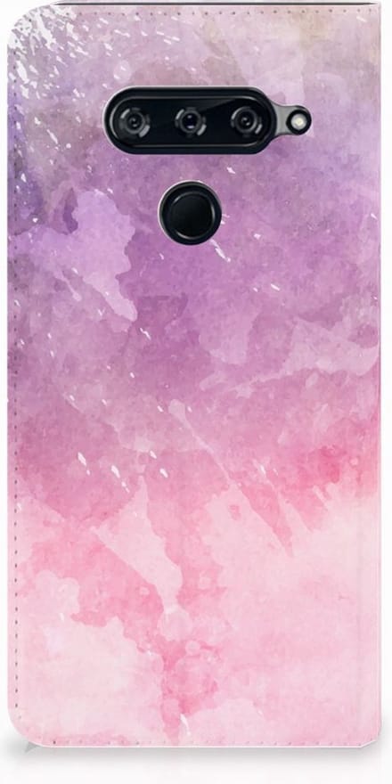 Bookcase LG V40 Thinq Pink Purple Paint