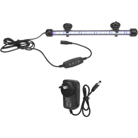 Aquarium Verlichting Waterdicht Vis Verlichting met LED Licht 3 Modi Dimbaar gray