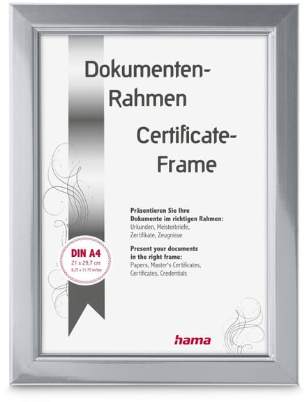 Hama Fotolijst - Chill - 21 x 29,7 cm - Zilver