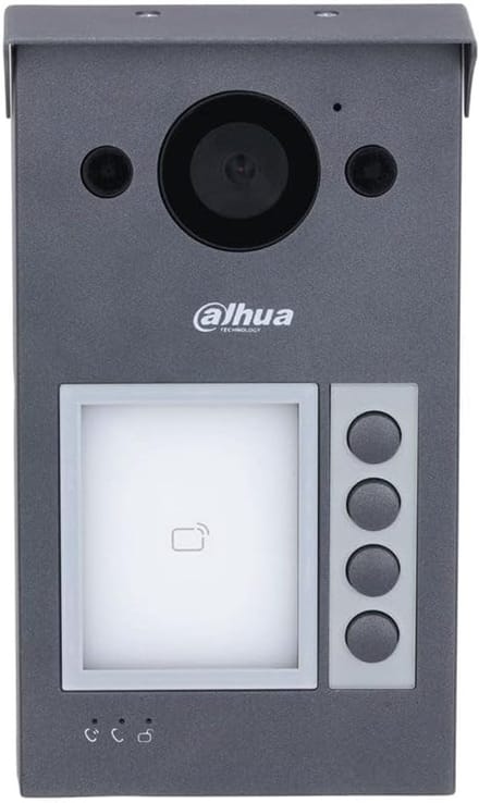 Video Deur Intercom - IP Camera Systeem - Beveiliging Thuis - RFID Kaartlezer - 2 MP Resolutie - Zwart