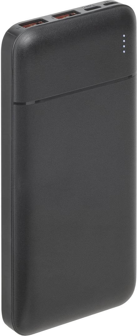 RivaCase VA2101 - Powerbank 10.000 mAh - Snellader - Tot 22.5W Output - LED - iPhone Fast Charge