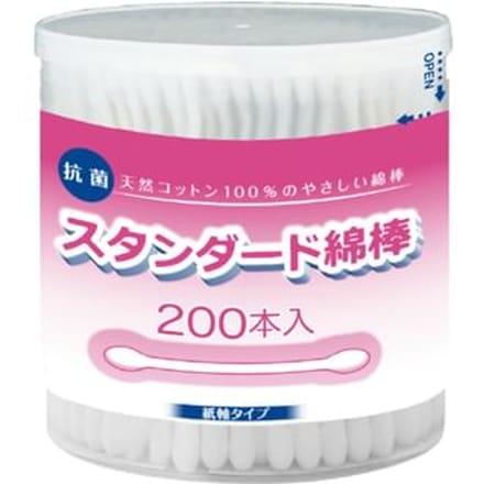 Cotton labo - Standard Cotton Swabs 200 pcs