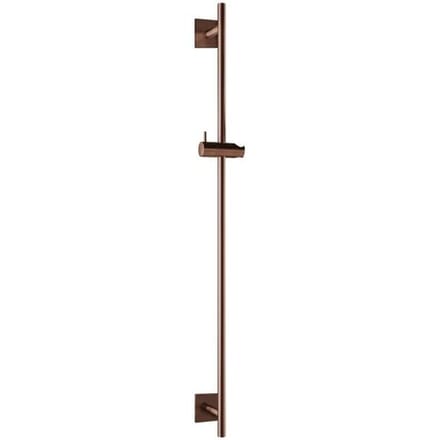 Herzbach DESIGN iX PVD shower wall bar seven square 90 cm 21.965900.2.39