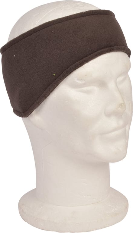 Hoofdband Micro Fleece, Donker Bruin, 57/59