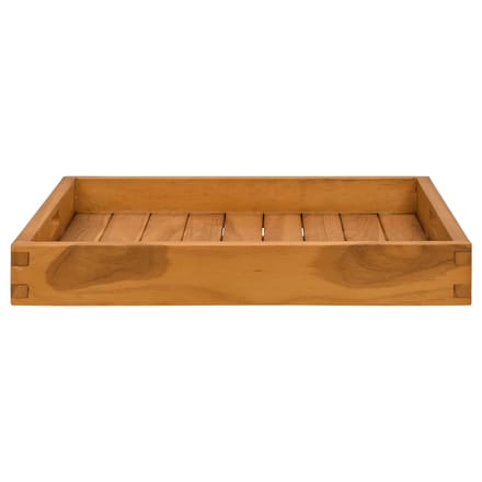 vidaXL - Dienblad - 50x50 - cm - massief - teakhout