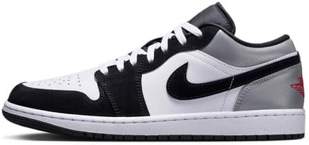 Jordan 1 Low SE White Fire Red Black Matte Silver