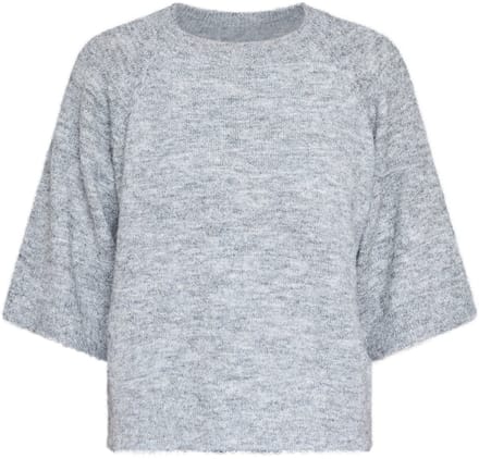 SISTERS POINT Kappo-pu - Dames Trui - Grey mel. - Maat S