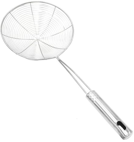Orion - Stalen Schuimspaan - 35 cm - Ergonomische Handgreep - Vaatwasmachinebestendig
