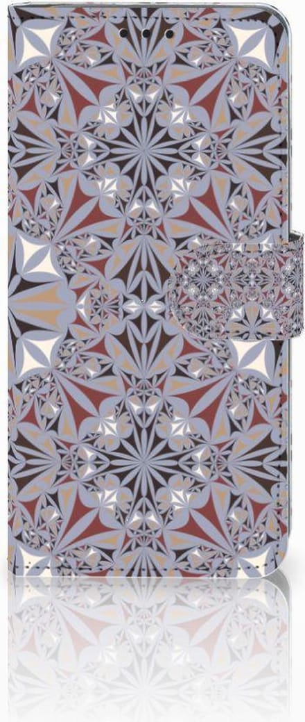Huawei P30 Pro Bookcase Flower Tiles