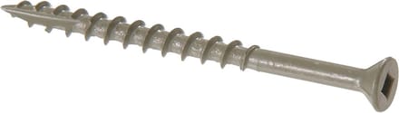 Platte Kopschroeven - Dek Schroeven - Dek Reparatie - Keramische Coating - 9 x 2-1/2 inch - Groen