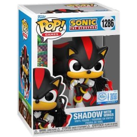 POP! Figures ! Games Sonic - Shadow w/Wings 1286 Speelpoppen Poppetjes en figuren