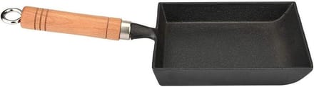 Omelet Pan - Koekenpan - Ontbijt Maken - Hittebestendige Handgreep - 37x15.5cm - Zwart