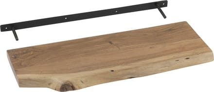 J-Line wandplank Gerard - hout - naturel - small