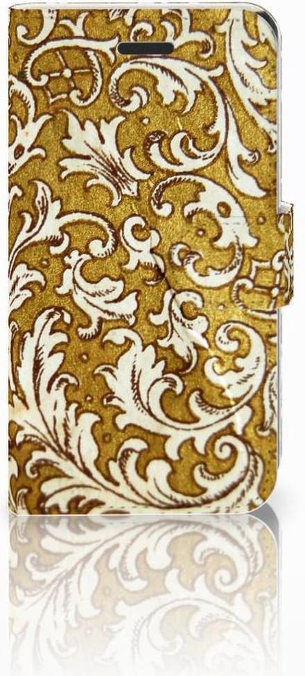 Wallet Case Samsung Galaxy Xcover 3 | Xcover 3 VE Barok Goud