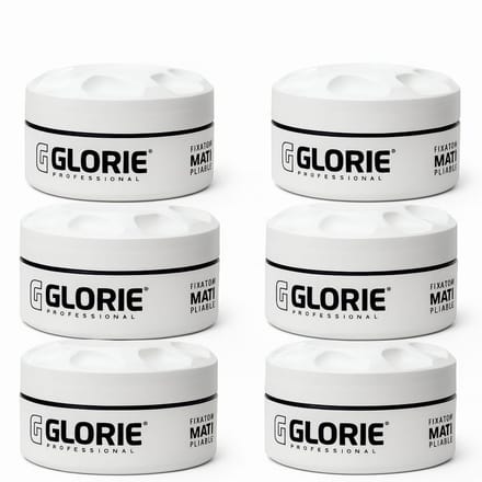 Glorie Fixation Hair Systems – Matt Styling Wax( 6 stuks )