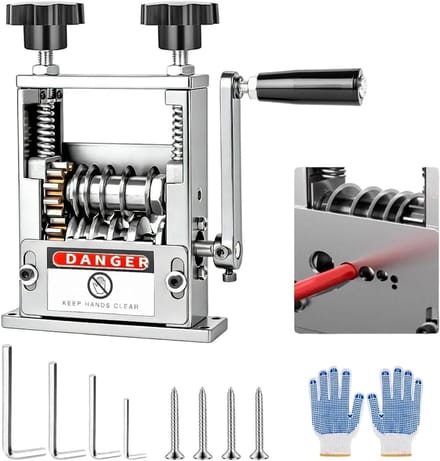 Kabel Stripper - Draadstripper Machine - Snel Kabels Strippen - Robuuste Constructie - 25x9x8 cm - Zilver