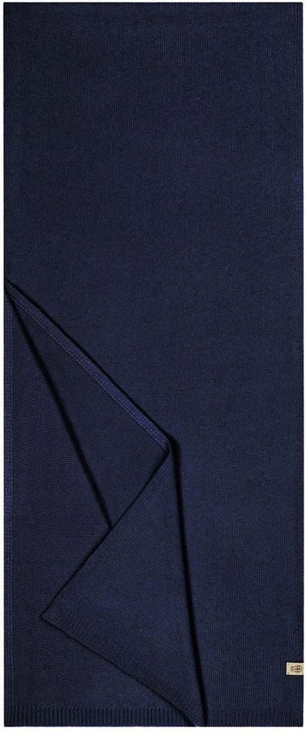 ROECKL Sjaal Wool Mix Essential Scarf Navy Donkerblauw