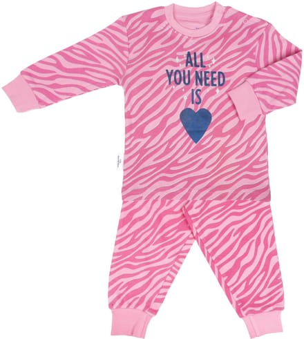 Frogs and Dogs - Pyjama All You Need - Roze - Maat 62 - Meisjes