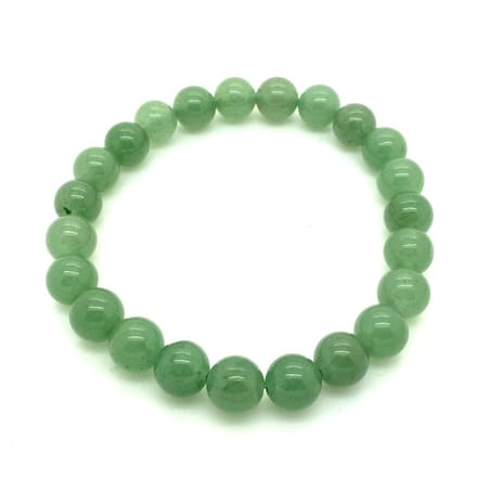 Aventurijn armband 8 mm maat 18