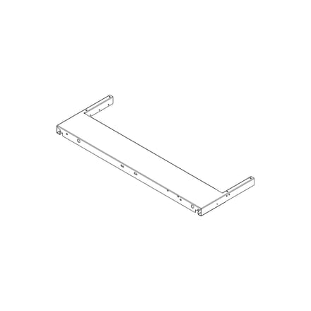 AEG schuif, set, uitrekbaar, black matt559x205x25 140265349013