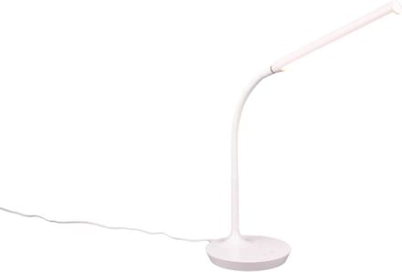 REALITY TORO - Tafellamp - Bureaulamp - Wit - incl. 1x SMD 5W - Touch functie - Aanpasbare lichtkleur - Flexibel