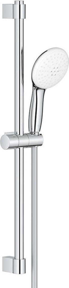 Grohe Tempesta 110 Glijstangset - 60cm - ronde handdouche - 2 straalsoorten - 5.6 l/min - gladde doucheslang - chroom