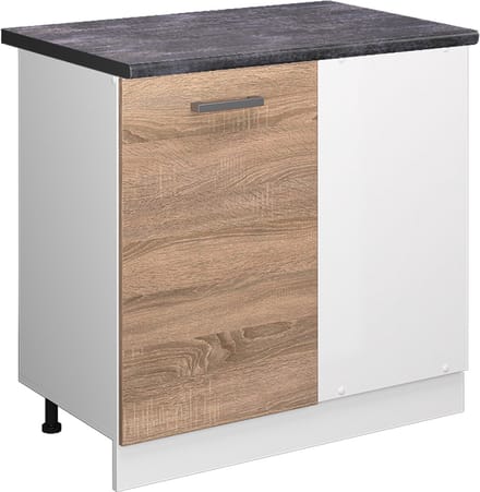 Vicco R-Line Hoekkast – 86 cm, WB Antraciet Sonoma