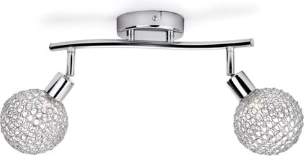 Philips NET Opbouwspot G9 2x Rond Lichtgrijs