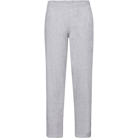 Fruit of the Loom Heren Classic Heather Open Hem Joggingbroek (Heide Grijs)