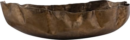 PTMD Schaal Conill - 117x84x36 cm - Aluminium - Goud