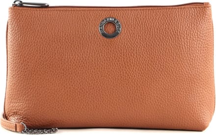 MANDARINA DUCK Leren Schoudertas Mellow Leather Crossover Bag Indian Tan Bruine