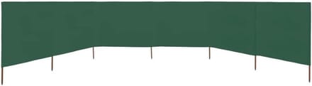 Windscherm set - Privacy scherm - Buitenruimte beschermen - Opvouwbaar ontwerp - 600 x 80 cm - Groen