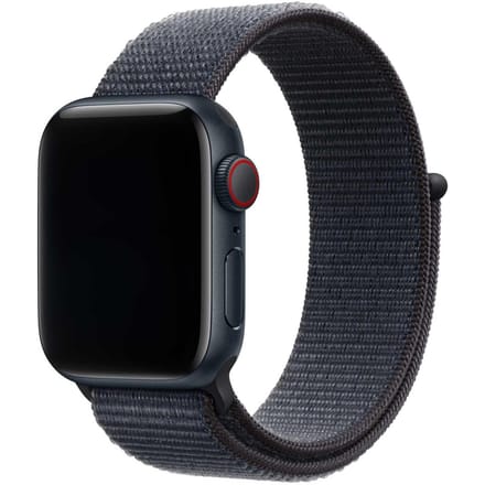 2+1 | Apple Watch Bandje Flyne - Geweven - Nylon - Inkt