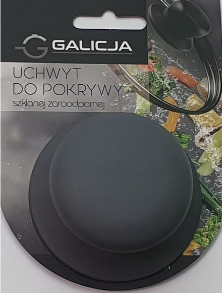 Grijze Siliconen Knop voor Glazen Pan deksels - Universeel