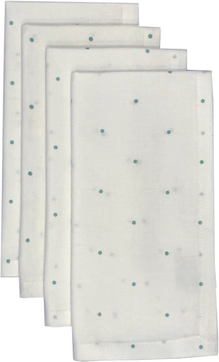 Pastill servet turquoise - set van 8