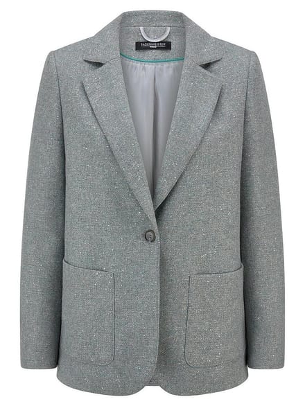 Blazer Van Fadenmeister Berlin turquoise