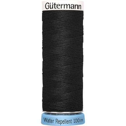 Gütermann universele naaigaren "Water Repellent" - 000 Zwart