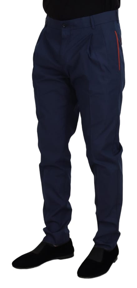 Plissébroek met zijkantstreepdetails