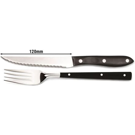 GGM Gastro (12 Stück) Steakbesteck-Set - 120mm
