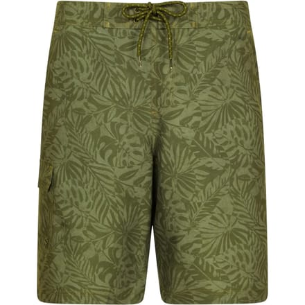 Mountain Warehouse Heren Ocean Tropical Boardshorts (Donker Khaki)