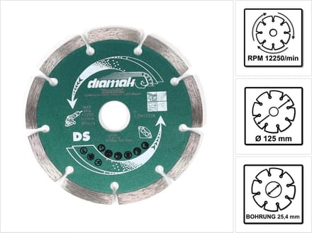 Makita D-61139 Diamantschijf 125 x 22,23 x 1,8 mm