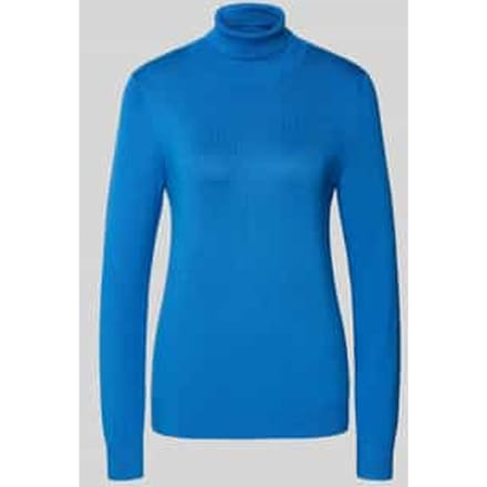 Slim fit coltrui van viscosemix in tricotlook