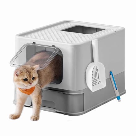 Kattenbak – Met deksel en schepje