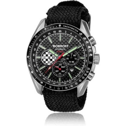 Bobroff Heren Horloge BF0012V2PN 42mm 10 ATM