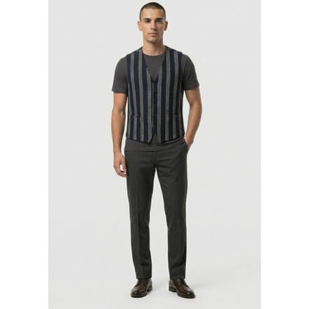 Dstrezzed Ds-jiles Gilet Dk. Navy Größe: M | Gilets Outlet | Herren | Blau