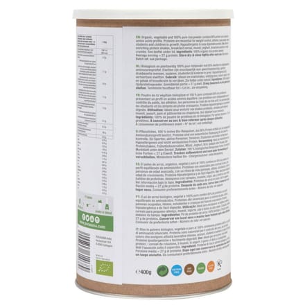 Purasana® Vegan Proteïne Rijst Naturel Bio 400 Poeder