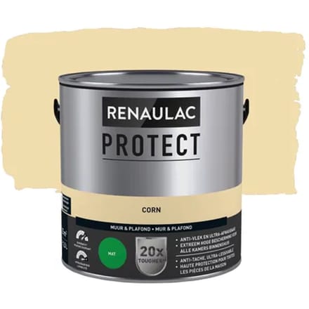Renaulac Protect Muurverf - Mat - Corn - 2,5l